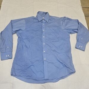 Izod Men's Blue Dress Shirt
